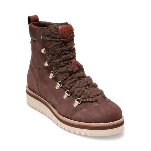 Cole Haan Women's Lodge Zerogrand NEW Lug Hiker Boots $220‎ MSRP SIZE 10 - Picture 1 of 10